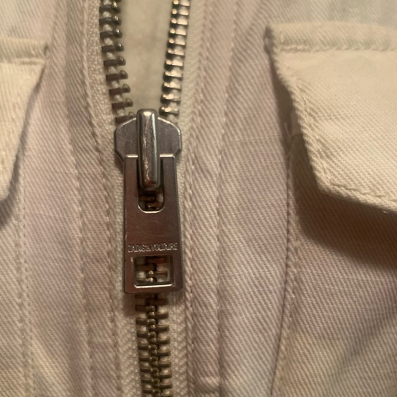 Zadig and Voltaire Pink Camo Jacket with Butterfly Embroidery Size XS - Picture 6 of 8